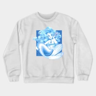 Blue Mermaid Crewneck Sweatshirt